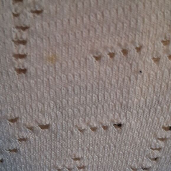 FREE PEOPLE  White Sleeveless Cut Out Peplum Top XS - Picture 2 of 7